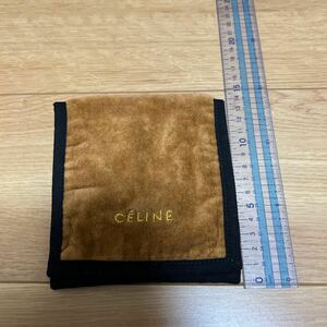 【中古】CELINE セリーヌ　Pochechief エチケットポーチや、小物入れにぬるスグレモノ