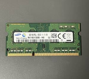 PCメモリ　SAMSUNG ４GB　DDR3　PC3L-12800S