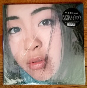 【名盤】宇多田ヒカル　初回オリジナルシュリンク包装　LPレコード　ファースト・ラヴ