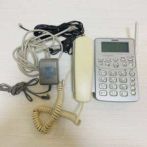 希少品 良品 Uniden ユニデン デジタルコードレス留守番電話機 UCT-216 ホワイトシルバー 親機のみ レトロ レア 入手困難 懐かしい