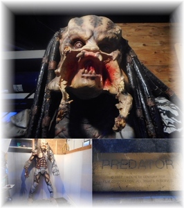 マニア必見 PREDATOR プレデター 等身大フィギュア プレート付 ２体有 1987 TWENTIWTH CENTURY FOX FILM COPORATION ALL RAIGHTS RESERVED