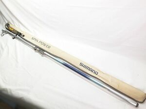 シマノ　スピンパワー　405BX-T　振出　中古品　現状販売品　※補足欄参照　釣具　同梱不可　1円スタート★S