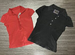 ブランドポロシャツ　まとめて　コムサデモード　ポールスチュアート　サイズM　polo shirt Paul Stuart comme ca du mode 2枚セット