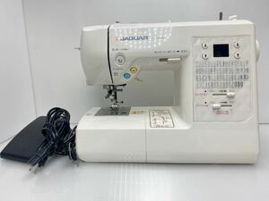 C3H2-051203 動作品　使用頻度少　ジャガーミシン　CD-2204W 