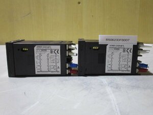 中古 OMRON TEMPERATURE CONTROLLER E5CN-Q2TC デジタル調節計 2個(R50623DFB007)