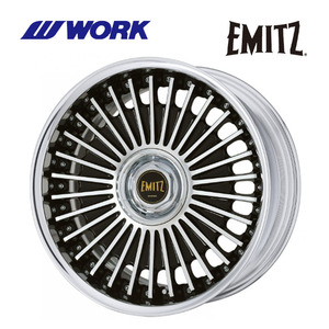 送料無料 ワーク EMITZ DEEP RIM Odisk 9.5J-19 +2～－10 5H-114.3 (19インチ) 5H114.3 9.5J+2～－10【1本単品 新品】