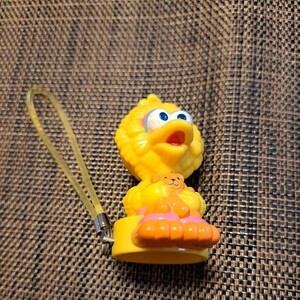 SESAME STREET BIG BIRD マスコット ／ ビッグバード フィギュア キーホルダー キャップ？ ホルダー 小物 ストラップ