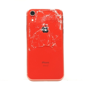 iPhone XR 64GB (PRODUCT)RED SIMフリー 訳あり品 ジャンク 中古本体 スマホ スマートフォン 白ロム