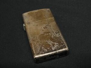 1円 ZIPPO ジッポー SV925 ヴィンテージ 1994年製 ライター オイルライター 喫煙具 喫煙グッズ ダークブラウン系 AY2645