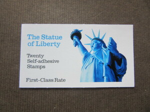 アメリカ　自由の女神TheStatue of Liberty　切手帳 First Class Ｒａｔｅ×20枚　未使用 