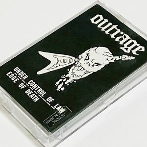 outrage アウトレイジ デモテープ スラッシュ ジャパメタ カセットテープ メタル METAL UNITED