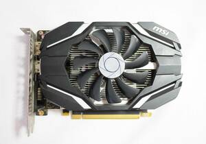 ★MSI NVIDIA GEFORCE GTX1050 Ti 4GB★グラフィックボード 中古品 通電確認済み G002