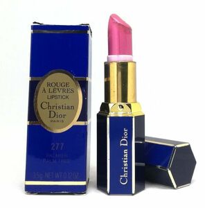 DIOR クリスチャン ディオール ルージュ ア レーヴル #277 口紅 3.5ｇ ☆残量たっぷり　送料220円