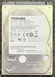 TOSHIBA SATA2.5 1TB HDD 東芝 ハードディスク 