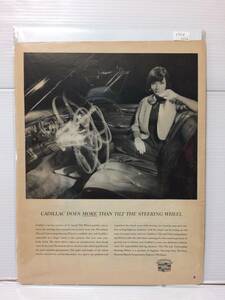 1964年10月16日号【Cadillacキャデラック/GM】ライフLIFE誌 広告切り抜き アメリカ買い付け品60sビンテージ アメ車ジェネラルモーターズ