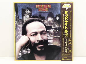 【レコード】 LP盤　マーヴィン・ゲイ　ミッドナイト・ラヴ　MARVIN GAYE　MIDNIGHT LOVE