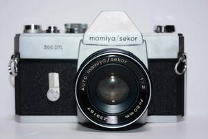 【外観特上級】mamiya sekor 500 DTL / AUTO mamiya sekor 50mm F2　#s7031