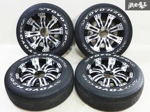 ●FLEDERMAUS フレーダーマウス クエルボ 16インチ 7.5J ＋32 6H PCD139.7 ホイール TOYO H20 2014年 215/65R16C タイヤ 4本 ハイエース