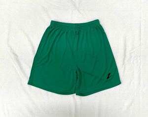 新品 Ziland Football shortsショート パンツMグリーン バギーズBaggiesハーフ サッカー ランニング ジム ショーツ ナイロン ミリタリー①