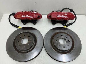 ■ アルファロメオ ミト 955 2013年 955143 brembo フロントキャリパー 左右セット51939469/51939470 (在庫No:517096) (7545) ※