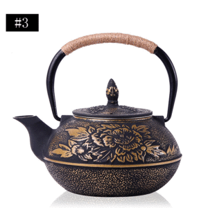 新品 茶道具 未塗装鉄器 提梁壺 大容量 鋳鉄製ティーポット純粋な手水を沸かして茶を煮る茶具 未使用 （#3）