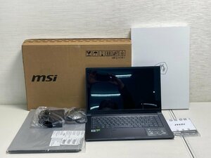 【★13-6855】■中古■msi Prestige 15 A10SC Win11Home Core i7-10710U メモリ:16GB SSD:512GB グラボ GeForce GTX1650 MS-16S3 動作品