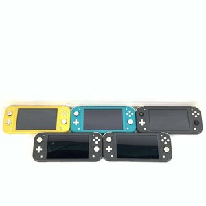 NINTENDO ニンテンドー スイッチライト 本体 難あり 5台セット＊ジャンク品【GH】