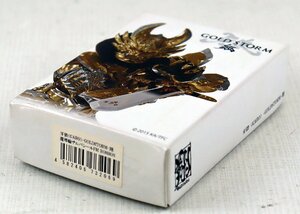 S◆未使用品◆フリントオイルライター 『牙狼＜GARO＞ -GOLDSTORM-翔 魔導輪ザルバシールドM タイフーン』 RONSON/ロンソン ガロ 未着火