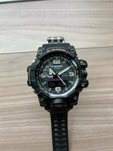 美中古　G-SHOCK GWG-1000-1A3JF メンズ 腕時計 電波ソーラー アナログ デジタル ブラック マッドマスター カシオ 国内正規品 MASTER OF G