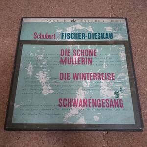 弥|LP4枚組BOX 赤盤 フィッシャー＝ディースカウ｜シューベルト 三大歌曲全集 美しき水車小屋の娘/冬の旅/白鳥の歌 [ASC 5301-D]