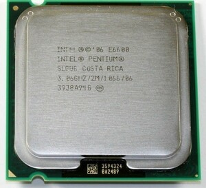 Intel Pentium E6600 SLGUG 2C 3.07GHz 2MB 65W LGA775