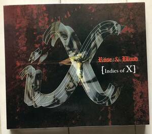 X Japan デモ音源集CD 「Indies of X Rose & Blood - X 地下時期絶版音源」中国語版 ピクチャーCD 外箱つき