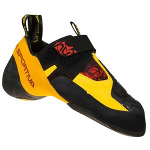 ★EU37h 最強クライマーへ La Sportiva スポルティバ スクワマ SKWAMA ブラック/イエロー クライミングシューズ ボルダリングシューズ NEW