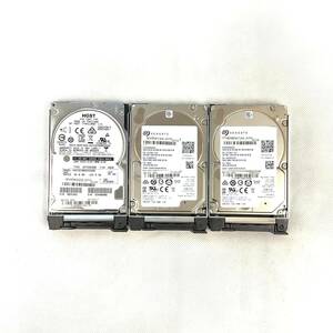 K6013160 SEAGATE/HGST 450GB SAS 10K 2.5インチ NECマウンタ HDD 3点【中古動作品】