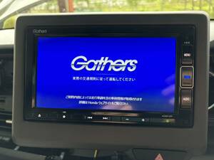 ホンダ純正Gathers VXM-214VFi 2020年製　令和2年のNーＢＯＸから外し 