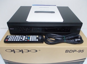 OPPO　BDP-95　BD/SACD/CD/DVDプレイヤー　ブルーレイ　ユニバーサルプレイヤー