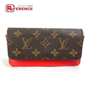 LOUIS VUITTON ルイヴィトン GI0372 モノグラム エテュイ・リュネット ウディ 眼鏡ケース めがね サングラスケース メガネケース 【中古】