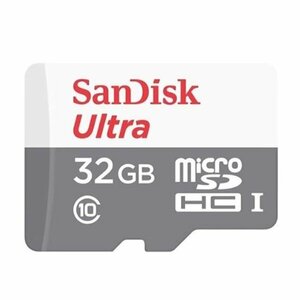 送料無料 SanDisk microSDHCカード 32GB UHS-I 100MB/s Ultra SDSQUNR-032G-GN3MN