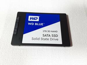 WD BLUE 3D NAND SSD 1TB SATA 2.5 インチ 動作確認済み 管理番号:m5572