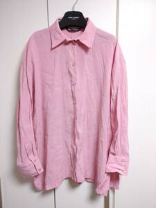 ザラ ZARA シャツ ブラウス オーバーサイズフルイドシャツ ピンク S 3067/022/645 ZAOZIZKY