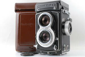 ホワイトフェイス【美品 保障付 動作確認済】Rolleiflex 3.5T 3.5 T Camera w/Tessar 75mm 3.5 ローライフレックス 二眼レフ カメラ #Q7205