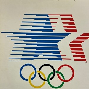 Various - The Official Music Of The XXIIIrd Olympiad - Los Angeles 1984（★盤面極上品！）