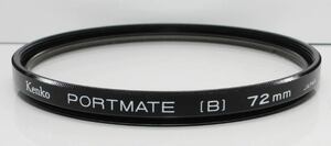 Kenko ケンコー PORTMATE (B) 72mm ポートメイト ソフトフィルター レンズフィルター 中古