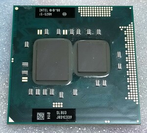 ★ Intel インテル CPU Core i5-520M 2.4GHz SLBU3 ★