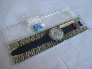 新古品・稼動品！　SWATCH Aquachrono (スウォッチ アクアクロノ)　クォーツ（電池交換済み）　Ref.No. SBN 104　長期保管品