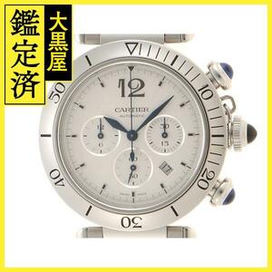 Cartier カルティエ 腕時計 パシャ ドゥ カルティエ WSPA0018 スティール シルバー文字盤 自動巻き 2021年正規品【472】