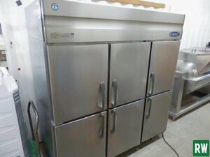 縦型6面冷凍庫 星崎 ホシザキ HF-180Z3 2015年製 三相200V 容積：1637L W1800×D800×H1920㎜ 業務用 6枚 冷凍庫 [2T-239285]