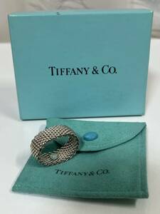 Tiffany & Co. / ティファニー サマセット リング シルバー メッシュ 17.5号