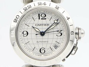 【 カルティエ CARTIER 】 腕時計 W31078M7 2377 パシャC メリディアン GMT SS デイト 自動巻 ボーイズ 新着 02164-0