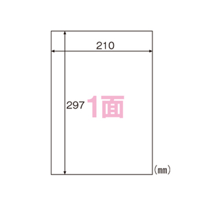 4902668565173 環境に配慮したタック　全面 ＰＣ関連用品 ＯＡ用紙 プリンタラベル（マルチプリンタ用） ヒサゴ FSCGB862